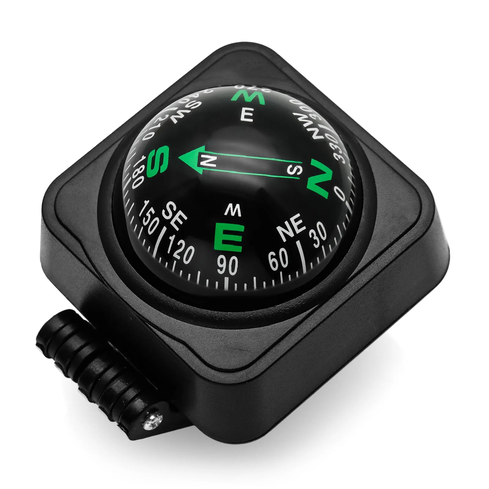 New Outdoor Navigation Dashboard Car Compass for Auto Car Boat Cycling Hiking Direction Pointing Guide Ball Shaped Compass