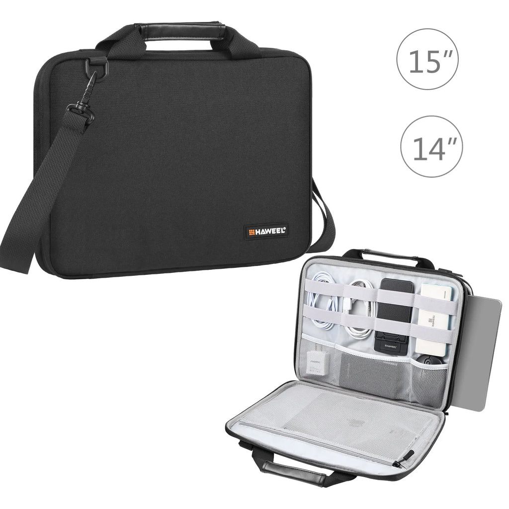 HAWEEL 13.0-14.0 inch/ 14.0-16.0 inch Briefcase Crossbody Laptop Bag For Macbook/ Lenovo/ Thinkpad/ ASUS/ HP & Other Laptop Bag
