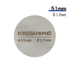 Coffee Puck Screen Fit 51mm 53.5mm 58.5mm Reusable Ground Filter Mesh Heat Resistant Metal For Espresso Accessories Barista Tool
