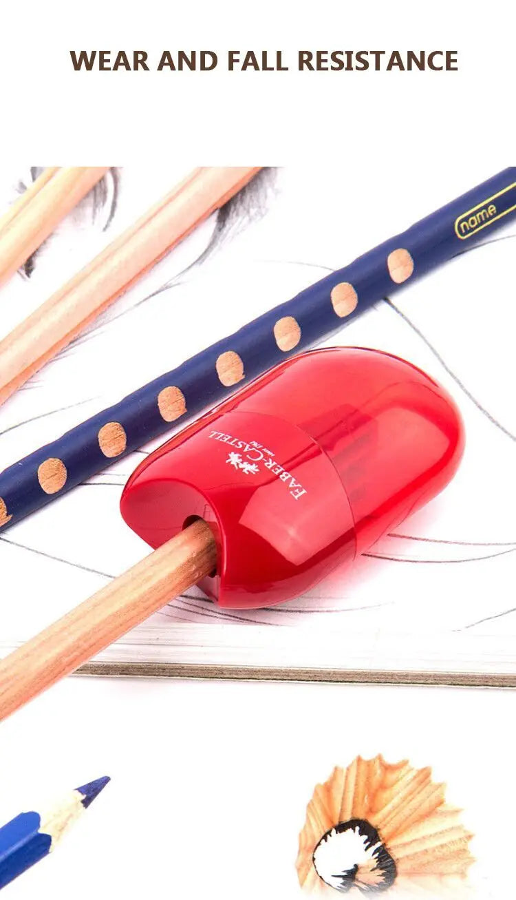 Faber Castell Pencil Sharpener Kawaii Single/Double Hole Pencil Cutter Sacapuntas Stationery Kids School Supplies Back to School