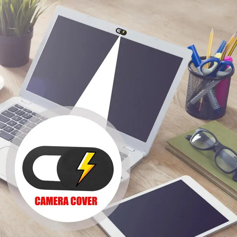 Webcam Cover Shutter Magnet Slider Plastic Camera Cover For IPad Tablet Web Laptop Pc Camera Mobile Phone Lenses Privacy Sticker