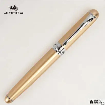 Jinhao X750 Classic Style Silver Clip Metal Fountain Pen 0.5 mm Nib Steel Ink Pens for Gift Office Supplies School Supplies