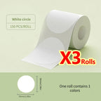 NiiMBOT B21 B1 Round Sticker Labels Sticker Self-adhesive Waterproof Thermal Label Paper For Niimbot Mini Portable Label Maker