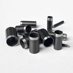 Leather Hole Punch Die Round,15pcs One Hole Hollow Punch 1-15 mm High Carbon Steel Circle Cutter Tool Kit Cu