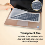 13-17 Inch Universal Laptop Keyboard Cover Soft Silicone Dustproof And Waterproof Protective Film For Notebook Computers