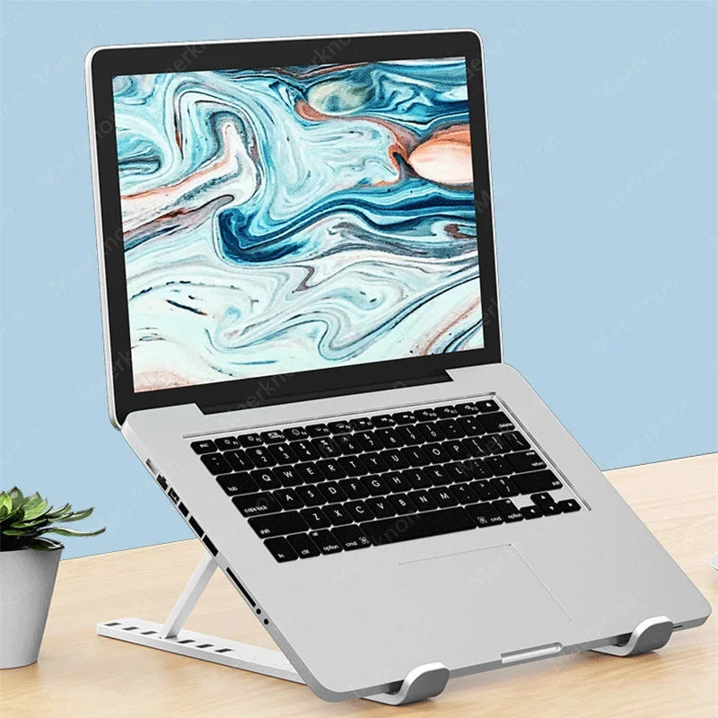 Portable Adjustable Laptop Stand Foldable Notebook Bracket Computer Monitor Holder For Macbook Air iPad Tablets Base Accessories