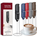 Wireless Electric Coffee Frother, Portable Stirrer, Battery Powered Mini Frother, Egg Beater, Cream Frother