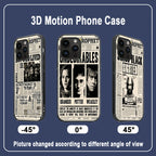 Anime 3D Lenticular Phone Case for iPhone,SAMSUNG,,Xiaomi/Redmi,ect. Creative Phone Cover Kids Children Birthday Gift