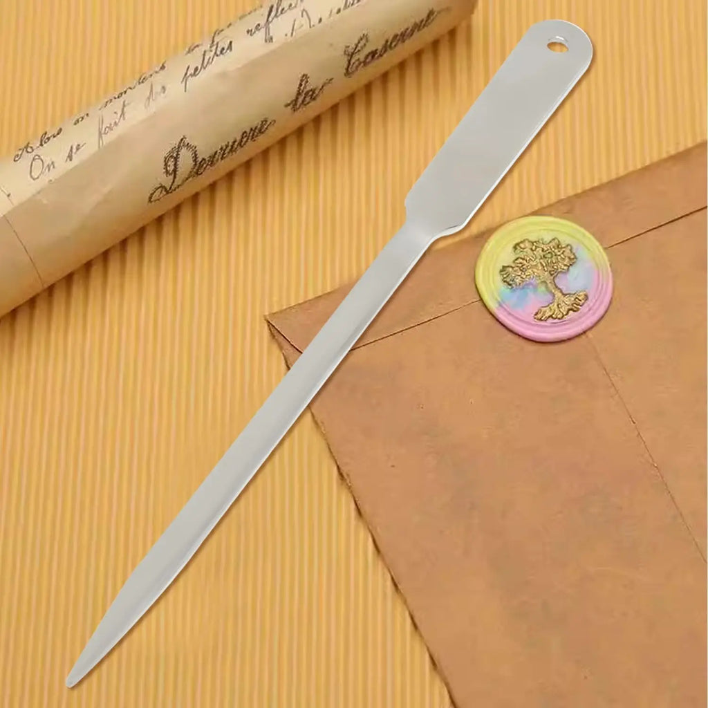 1/3Pcs Stainless Steel Letter Opener Envelope Slitter Paper Knife Office School Home Mail Opening Tool Durable Stationery Gift