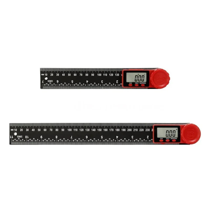2-in-1 Digital Angle Meter Inclinometer Digital Angle Ruler Electronic Goniometer Protractor Angle finder Measuring Tool