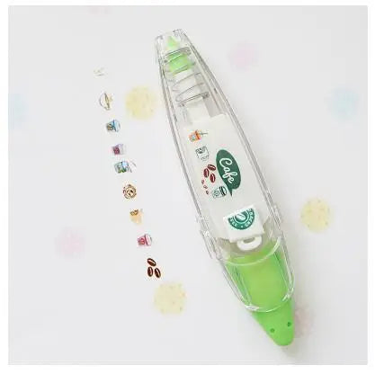 1 pc Kawaii Animals Mechanical Decorative Correction Tape Corrector Diary Diy Journal Art Supplies Gift Accessories School