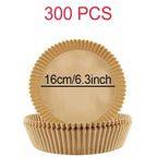 Air Fryer Disposable Paper Liner For Cosori ninja  Square/Round Nonstick Parchment Baking Oven Paper Kitchen Accessories