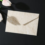 5pcs Gilded Shadow Envelope Channel Style Texture Envelope  For Handwritten Love Letter Birthday Greeting Card Invitation