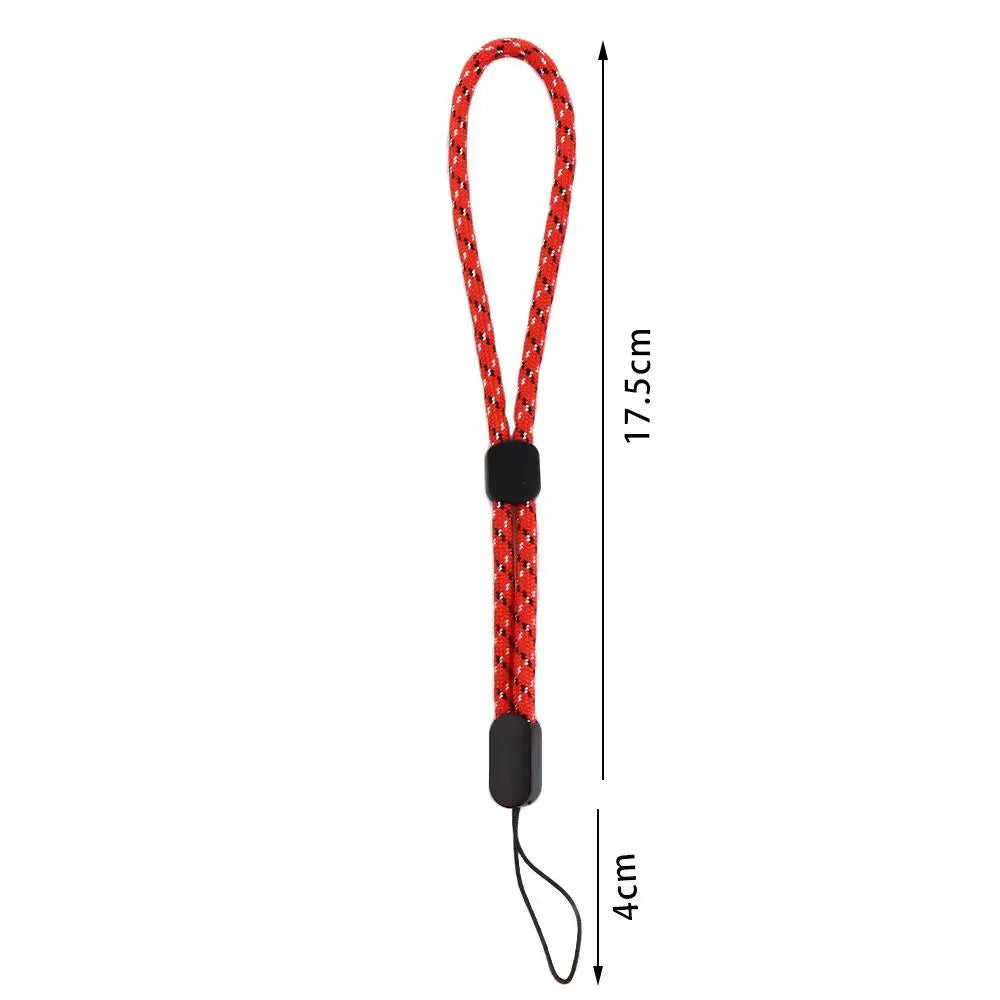 Anti Lost Adjustable Hand Lanyard Nylon Gadget Rope Multicolor Camera Lanyard Portable Mobile Phone Wrist Straps