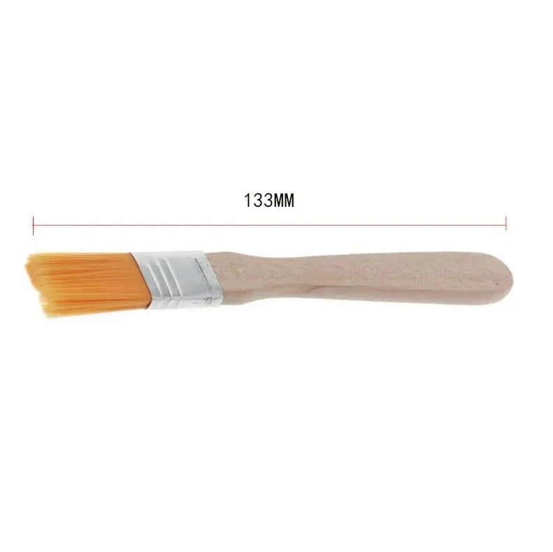 10Pcs  Wooden Handle Brush, Nylon Bristles Welding Cleaning Tools For Solder Flux Paste Residue Keyboard PC
