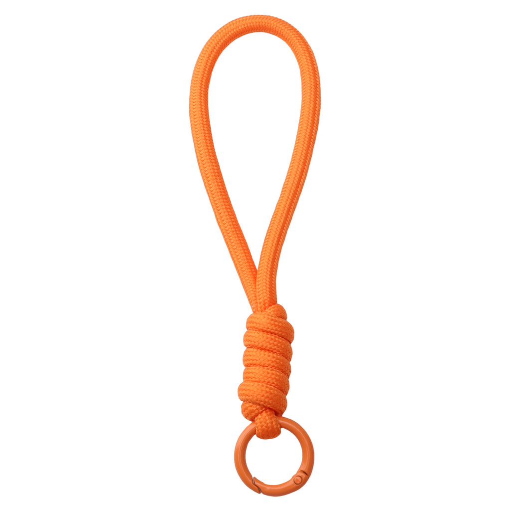 1PC Creative Braided Lanyard Keychain for Phone Case Anti Lost Knot Rope Strap Car Key Chains DIY Accessories Fashion Keyring