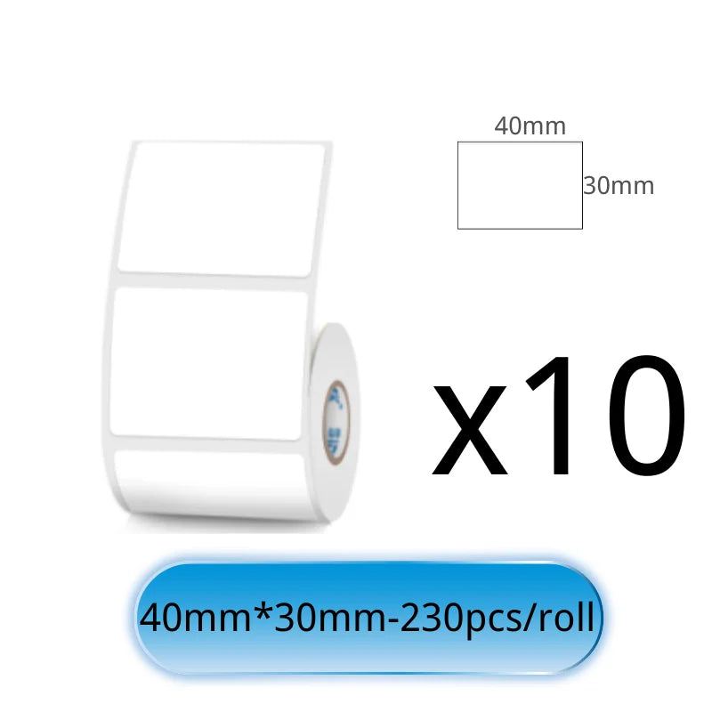 Wireless Label Printer SK58 Inkless Bluetooth Thermal Label Maker Adhesive Label Sticker Machine DIY Pattern Barcode QR Code
