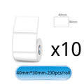 Wireless Label Printer SK58 Inkless Bluetooth Thermal Label Maker Adhesive Label Sticker Machine DIY Pattern Barcode QR Code