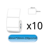 Wireless Label Printer SK58 Inkless Bluetooth Thermal Label Maker Adhesive Label Sticker Machine DIY Pattern Barcode QR Code