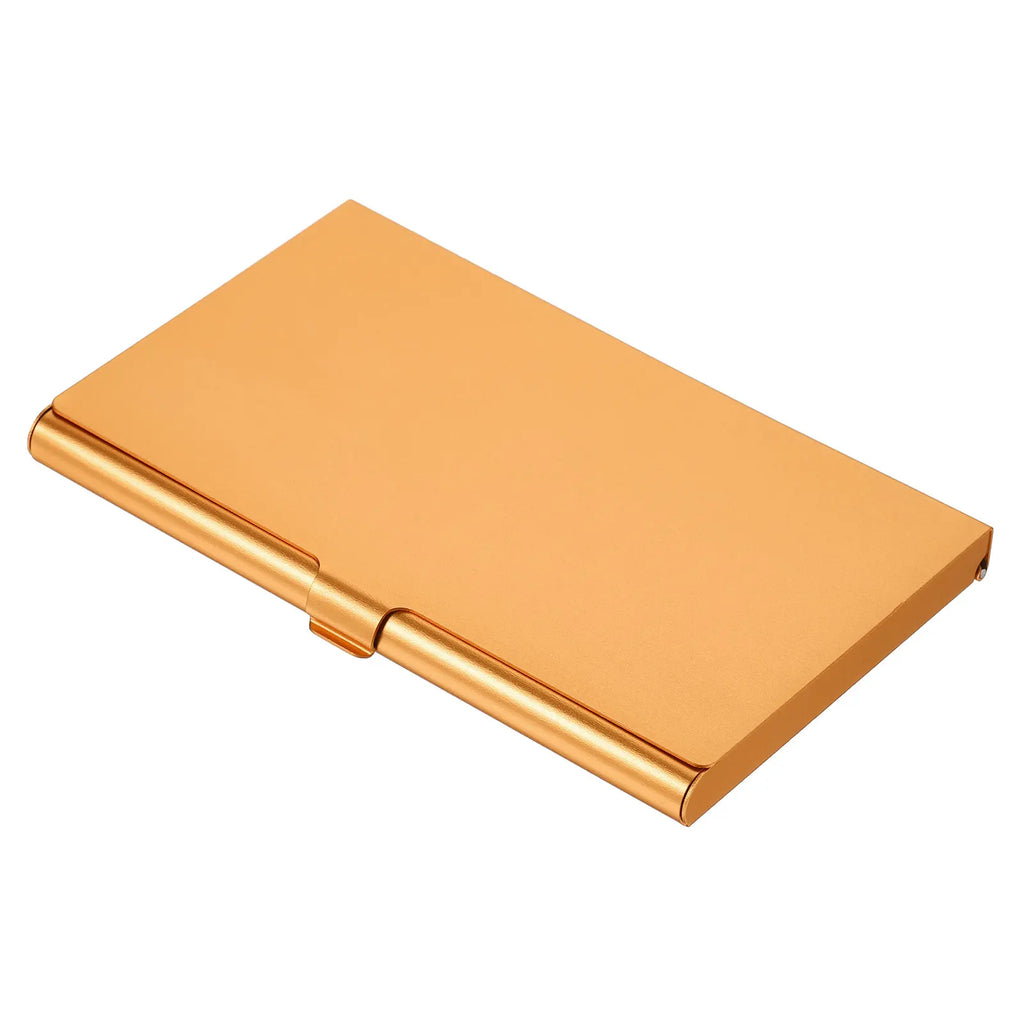 1/2/3Pcs Business Card Holder Metal Box Cover Credit Card Holder Aluminum Alloy Flip Cover Slim Name Cards Case for Women Men