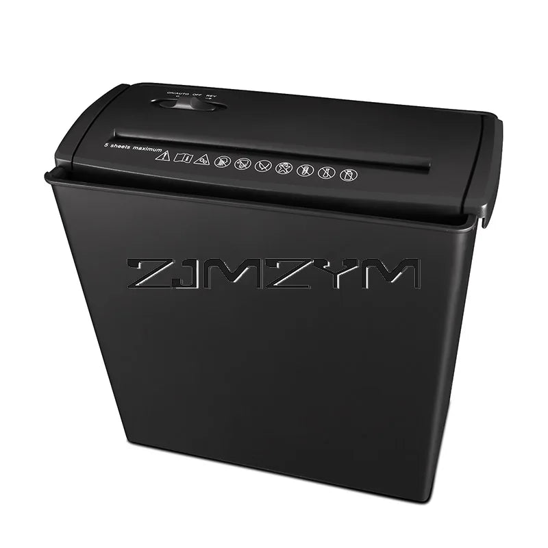 10L Paper Shredder Small Mini Office Paper Shredder Household Electric Strip Paper Shredder Business