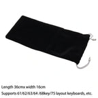 Keyboard Storage Bag Dustproof Storage Case 61/64 68 /75 /87 /98/108 Mechanical Keyboard Protection Cover