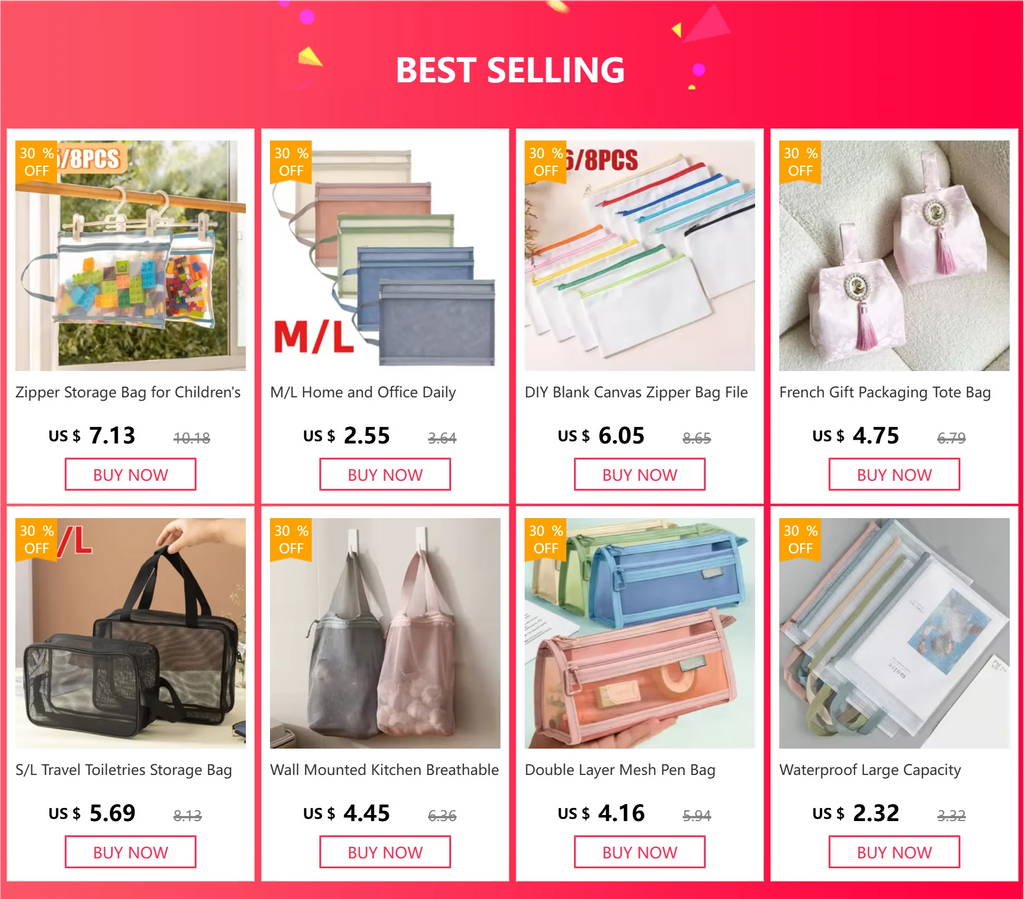 3/5PCS Stationery Storage Bag Folder File Mesh Zipper Pouch A3 A4 A5 A6 Document Bag Zip File Folders School Office Supplies