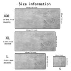 Grey series Mouse Pad Large Computer Office Game Table Mats XXL Rubber Anti-slip Gaming Keyboard Mousepads Long Desk Pads