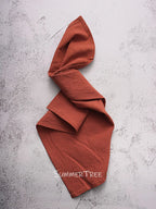 10pcs Napkins 40X40CM Plain Washed Cotton Classic Style Tea Towel Dining Place Mats Home Kitchen Dinner Wedding Settings Decor