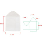 100pcs/lot Invitations Blank Translucent Envelope Postcards Message Card Sulfate Paper Envelope Business Letters Wedding
