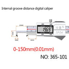 Electronic Inner Groove Width Digital Caliper 4-150 200mm High-Precision 0.01 Hole Inner Groove Measurement Tool
