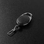 1/3/5/10Pcs Fly Fishing Key Ring Retractor Tool Retractable Keychain Reel Badge Holder Fishing Tackle