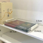 1pc/Test paper file sorting box Account book storage box A4 paper certificate storage box.
