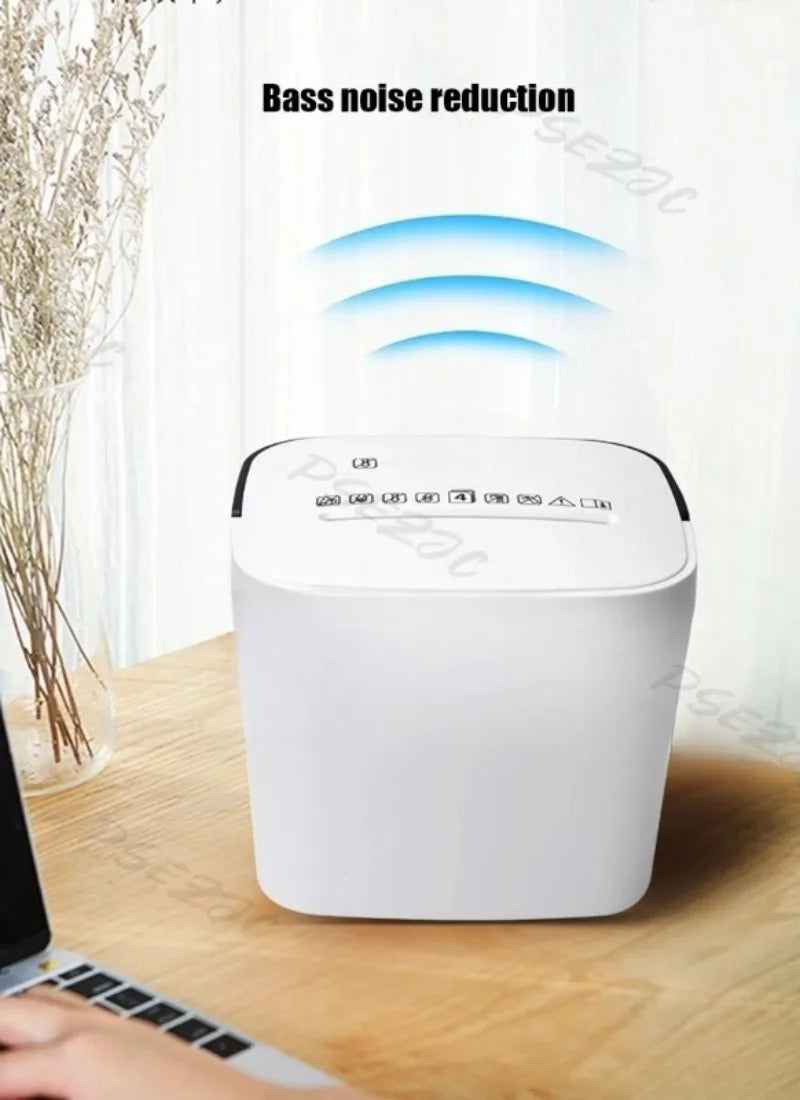 Small Electric Office Automatic Confidential Shredder for Household and Confidential Documents Shredder