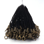20/100Pcs Lobster Clasp Lanyard Strap Cord Mobile Phone Lanyard Polyester Key Chain Cords Charms Keyring For DIY Jewelry Making