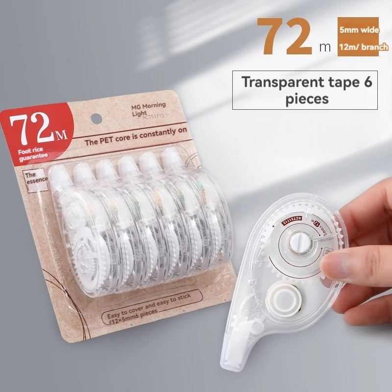 Correction tape large capacity correction tape students junior high school students multifunctional affordable installed 30m70m1