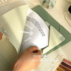 Creative Large Capacity File Folders Waterproof L-Shaped File Organizer Plastic Sorting Storage Document Bag For Student