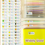 200Pcs Customize Waterproof First Name Sticker Personlized Tag Stickers Children Stationery Pencil Labels Decal for Kids School