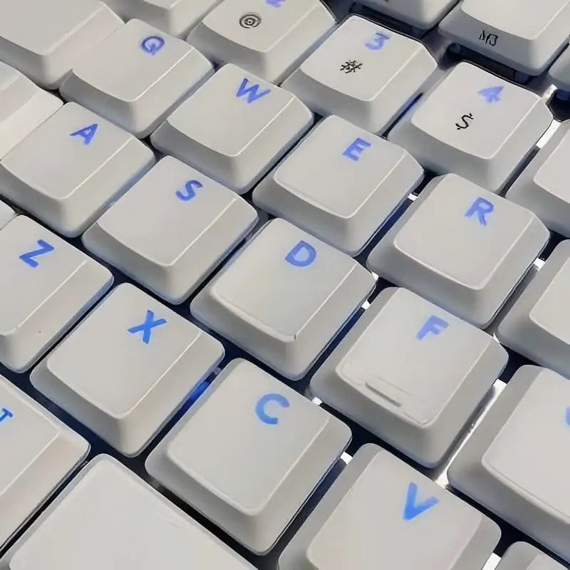 Matte Transparent Semi-Translucent, Suitable for Logitech G813, G913, G915X TKL Keyboard Stickers, Key Film, Anti-Oil