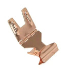 Pop Metal Clip Bakery Shop Price Tag Sign Card Display Snap Label Holders Silvery Gold Black Advertising Clamp