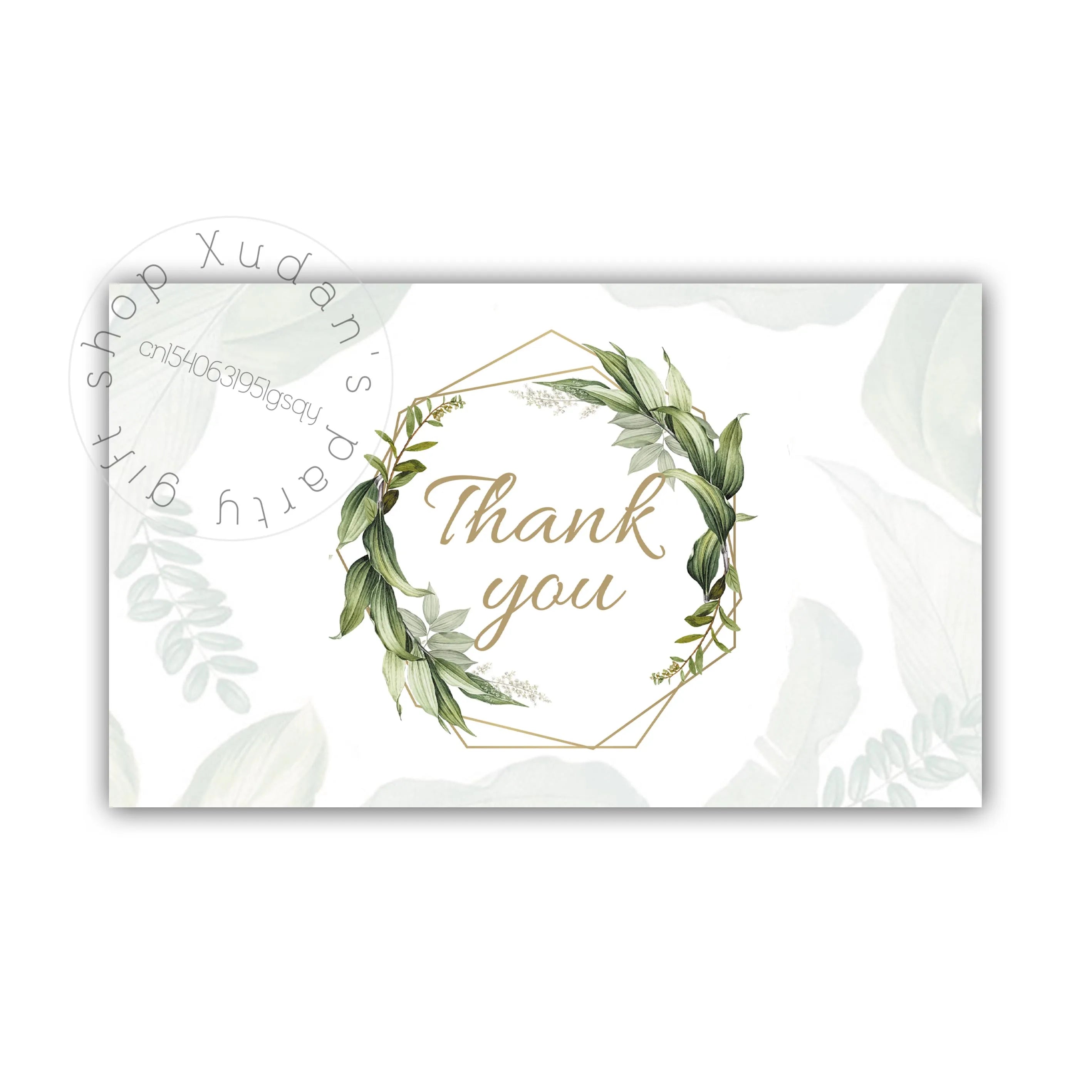 30pcs Thank You for Supporting My Small Business Card Thanks Greeting Card Appreciation Cardstock for Sellers Gift Merci Card