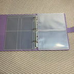 A5 3 Ring Photocard Binder Glitter with Magnetic Button Ins Photo Album Kpop Card Binder 1 2 4 Pocket Sleeves 4×6 10×15 PVC Free