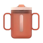 Adult Sippy Cup with Lid and Straw Plastic Mug Drinking Cup Disabled Elderly Spill Proof Dysphagia Cup Parkinsons Aids Living