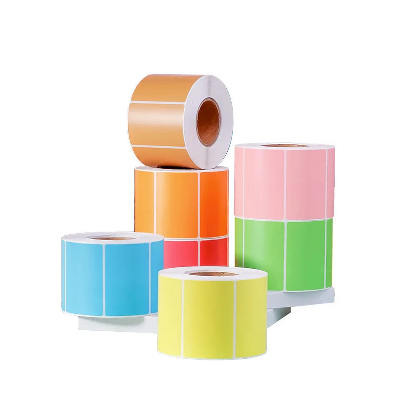 3*2cm Small Thermal Label Sticker Blank Waterproof Thermal Shipping Barcodes Self-Adhesive