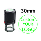 Custom Self-Inking Stamp With Your Own Logo,Photosensitive Ink / Rubber Stamp,Personalize Your Logo Multiple Ink Color Option
