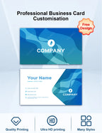 100PCS Custom Logo Color Double-Sided Small Business Card Thank You Card Gift Card 300gmg Paper 9x5.4cm