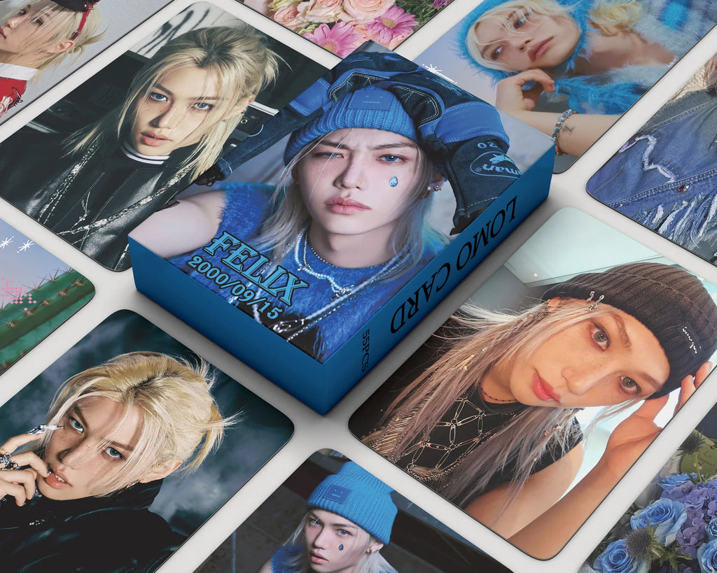 55 Li Longfu Solo Album Cards KPOP Star Peripheral LOMO Card