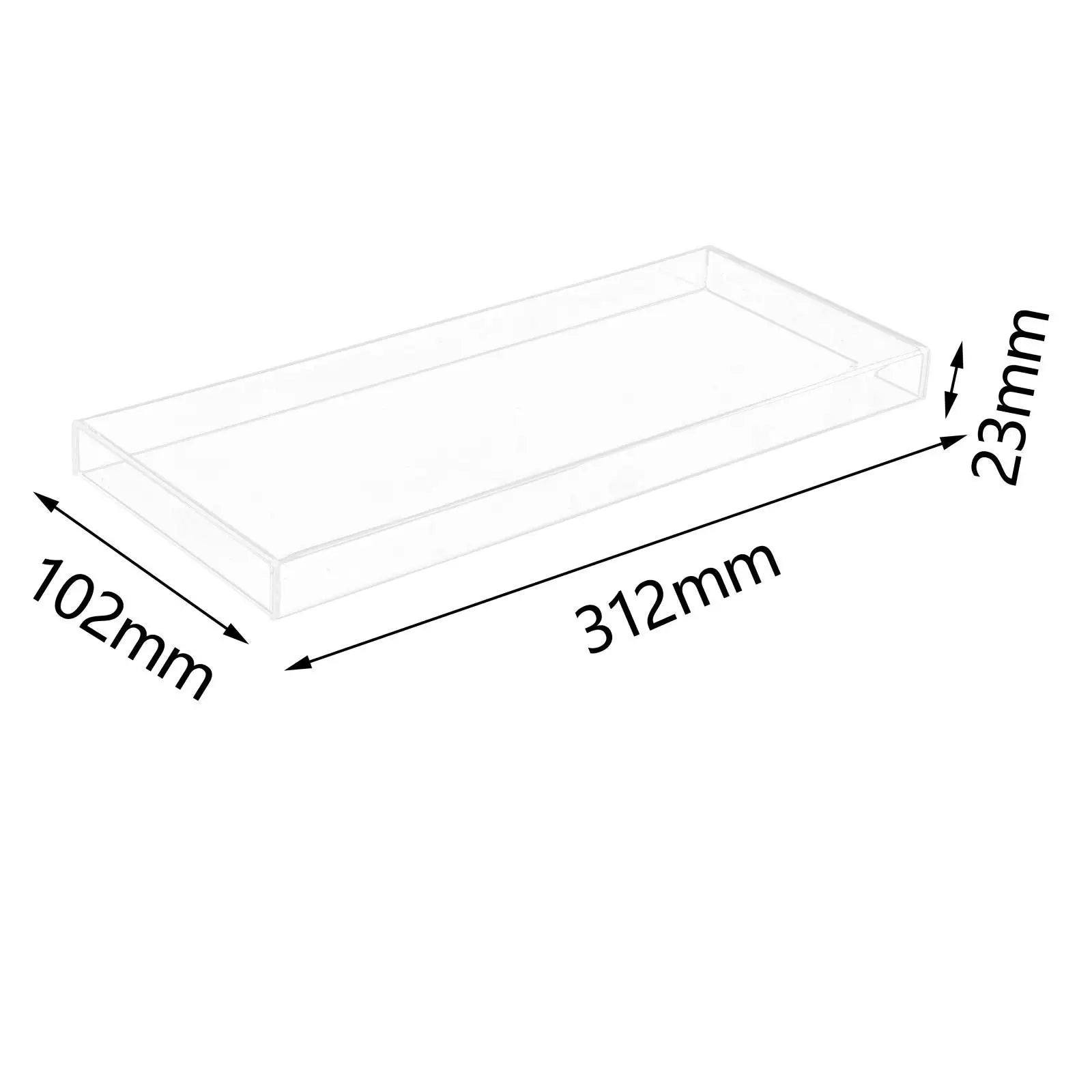 Acrylic Mechanical Keyboard Dust Cover Professional Easy to Use Computer Keyboard Accessories Transparent Protector for Office