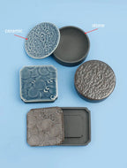 Calligraphy Ink Stone Natural Raw Stone Inkstone Brush Writing Painting Inkstone Vintage Students Multifunctional Ink Cartridge