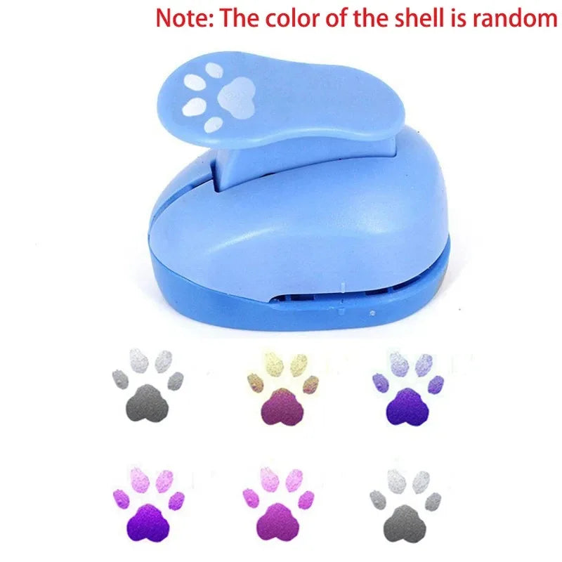 Flower Punch 5×3×4.5cm, Labor-Saving Paper Punch for Kids, DIY Scrapbooking & Embossing Tool for EVA Foam Crafts